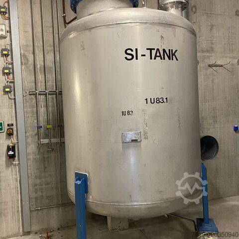Depósito de 4000 litros, AISI304 INOX - MAURER AG 8752