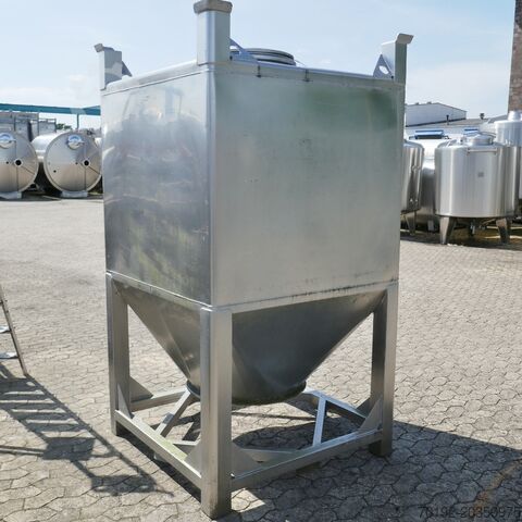 1900 liters bulkcontainer, Aisi 316 Umformtechnik Hausach (UCON) 8574