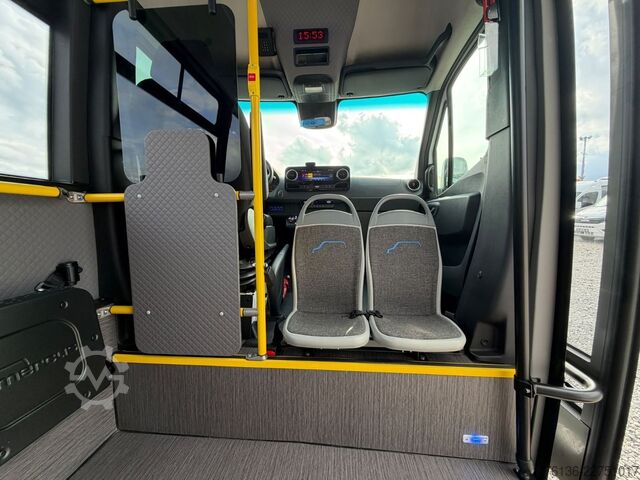 City bus MERCEDES-BENZ Sprinter 16+27 Mittelniederflur Linien Rollstuhl