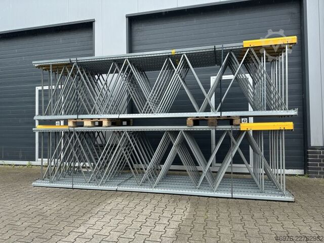4 500 x 1 100 mm / Lengde: 14,04 løpemeter. BITO PRO Palettenregalanlage Palettenregal Regal