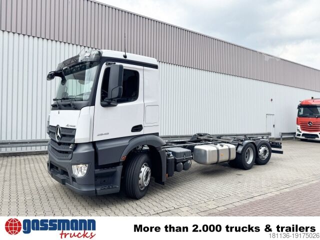 Камион с кука за контейнери Mercedes-Benz Actros 2548 L 6x2, Retarder, Lenk-/Liftachse