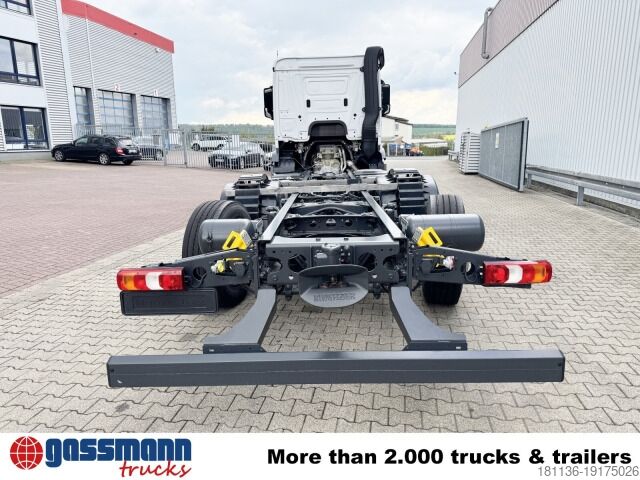 Camião porta-contentores de gancho Mercedes-Benz Actros 2548 L 6x2, Retarder, Lenk-/Liftachse