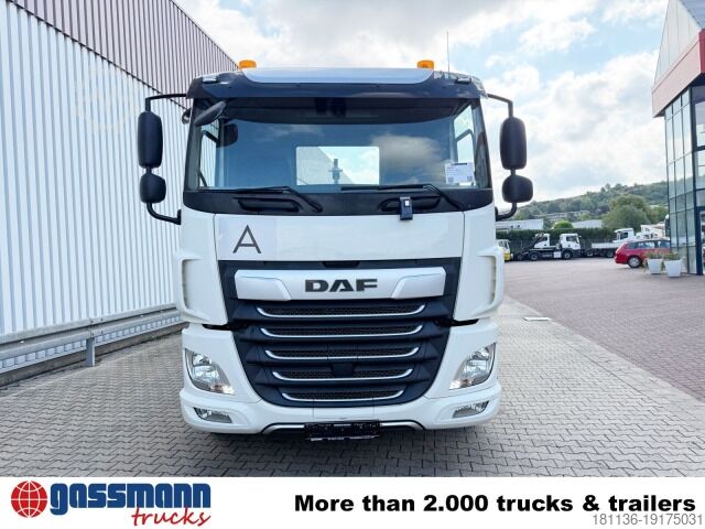 Camion benne à bras amovible DAF CF 480 6x2, Lenk-/Liftachse