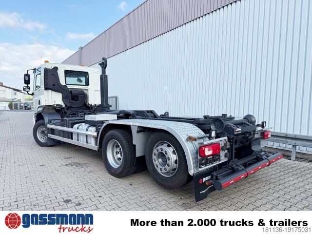 Camion benne à bras amovible DAF CF 480 6x2, Lenk-/Liftachse