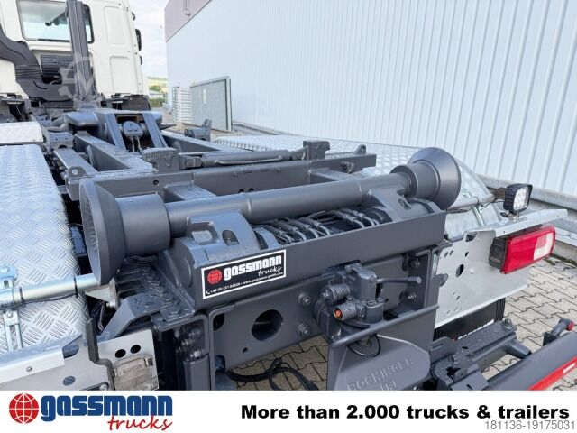 Camion benne à bras amovible DAF CF 480 6x2, Lenk-/Liftachse