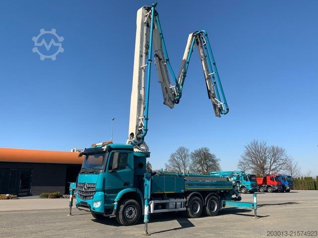 コンクリートポンプ車 MERCEDES-BENZ AROCS 2636 6x4 Euro 6 Betonpumpe SERMAC 5Z33
