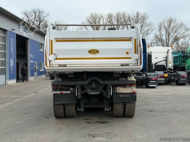 三方ダンプトラック MERCEDES-BENZ AROCS 3548 8x4 Euro 6 Meiller Kipper Bordmatik