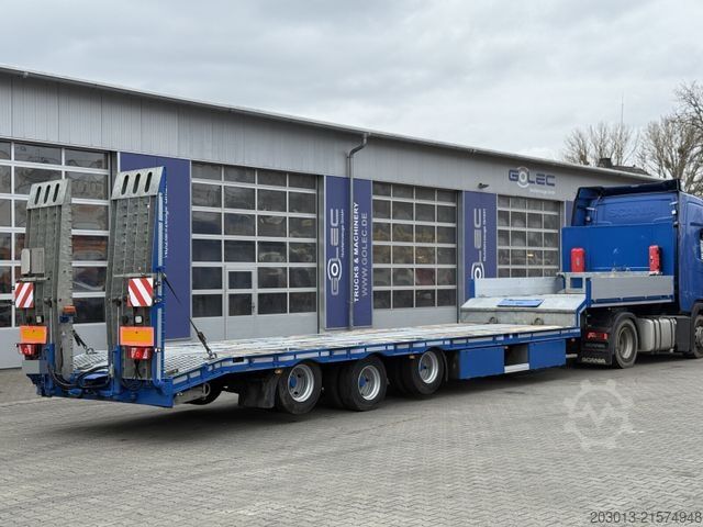 低床セミトレーラー  ELBO EN04 Tieflader 3 Achs / 2 Liftachsen
