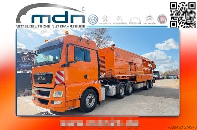 セミトレーラー ASSMANN Assmann Saug /Druck Kombi Spüler Recycling