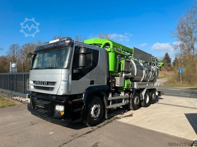 バキュームタンクローリー IVECO Stralis 260S48 Sinz ADR SaugDruck Kombispül.Recy