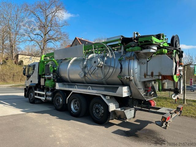 バキュームタンクローリー IVECO Stralis 260S48 Sinz ADR SaugDruck Kombispül.Recy