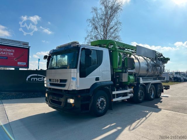 バキュームタンクローリー IVECO Stralis 260S48 Sinz ADR SaugDruck Kombispül.Recy