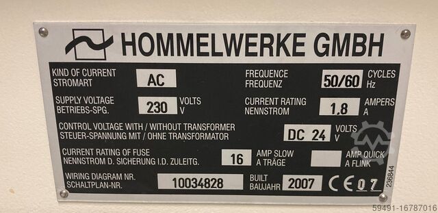 기어 측정기 Hommel T8000