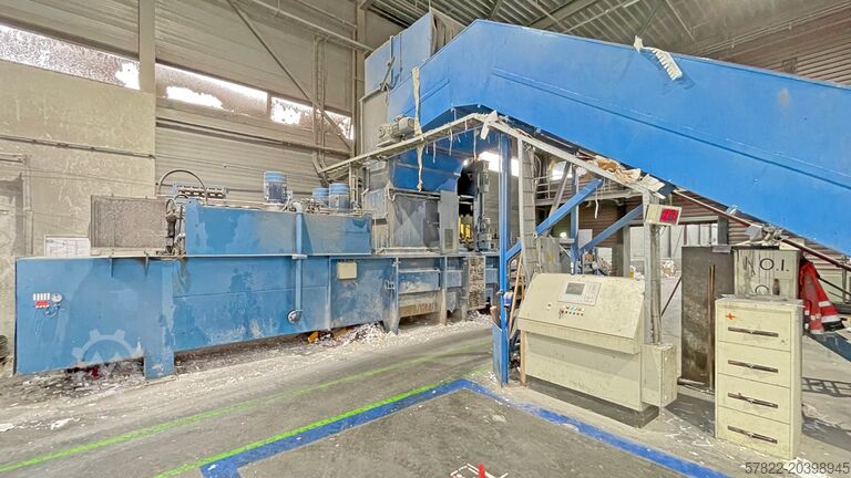 Presă de balotat 145 t cu jgheab mare de alimentare Paal GmbH Konti 600 E