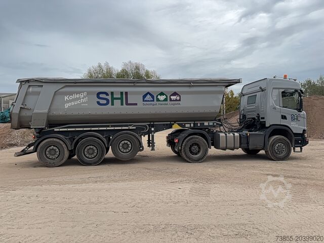 Volquete Scania G500 XT 4x4 with 2021 Schwarzmüller K-Serie 3x Axles