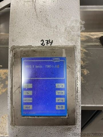 Sierra tronzadora de carro con control CNC Paul 206K-C7