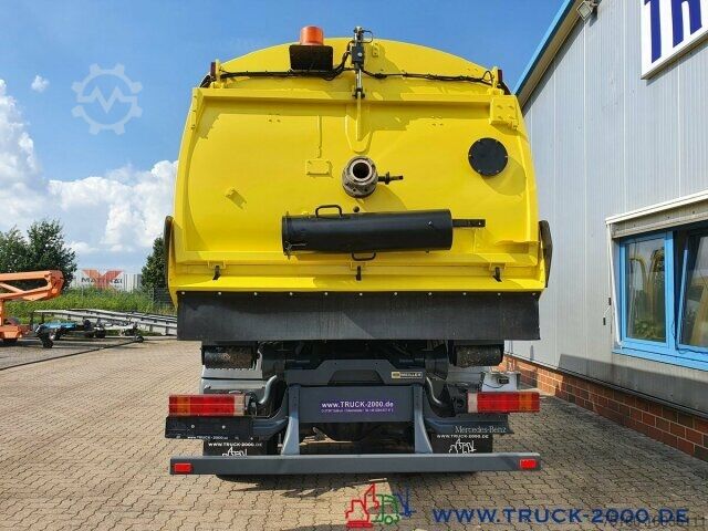Zamiatarka drogowa Mercedes-Benz 1518 Winterdienst - Streuer - Kehrmaschine 1.Hd