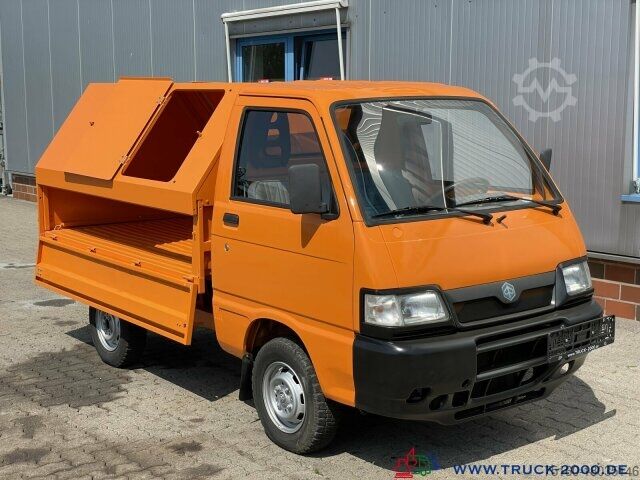 Sopbil Piaggio Porter Kipper Müllwagen- Gehweg Reinigung 1.Hand
