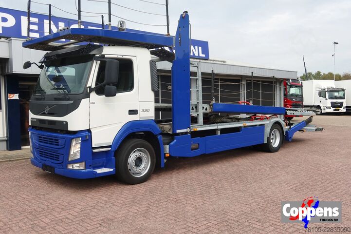 Van pengangkut mobil Volvo FM 330 5 car transporter KASSBOHRER, 4x2