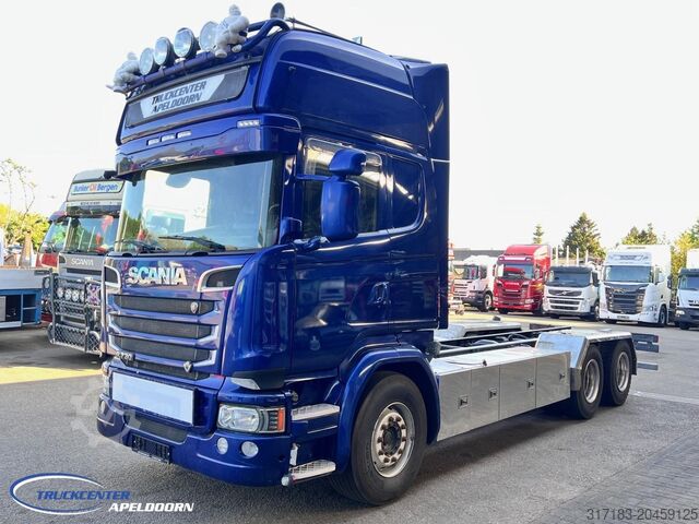 Podvozek s kabinou Scania R730 V8 6x4, Retarder, Clutch! PTO