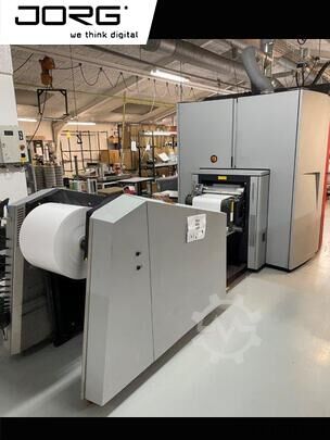 Máquina de impresión de etiquetas Xeikon 3500 + GM Finishing