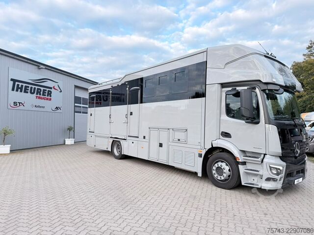 Camión para ganado MERCEDES-BENZ ACTROS 1835  5 Pferde POP-OUT,  Neu