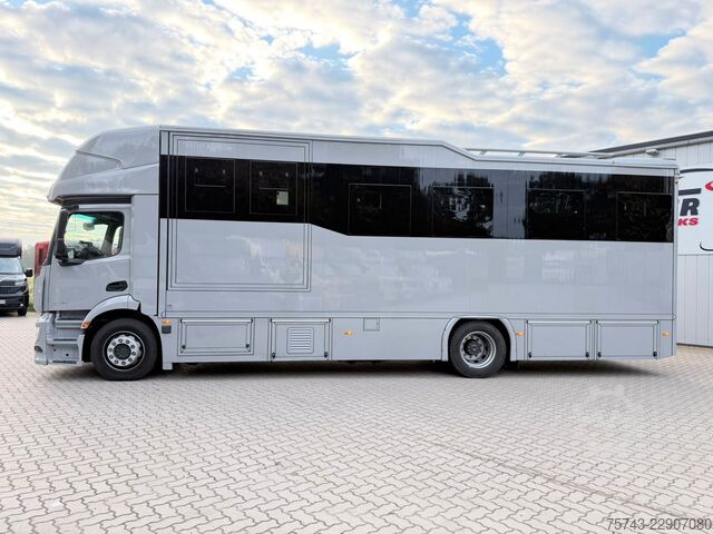 Camión para ganado MERCEDES-BENZ ACTROS 1835  5 Pferde POP-OUT,  Neu