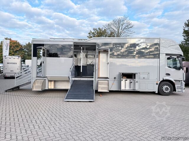 Camión para ganado MERCEDES-BENZ ACTROS 1835  5 Pferde POP-OUT,  Neu
