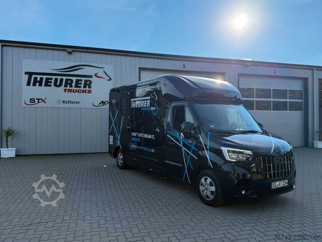 Camión de ganado RENAULT Master STX 3 Sitzer  Haras / Hengste