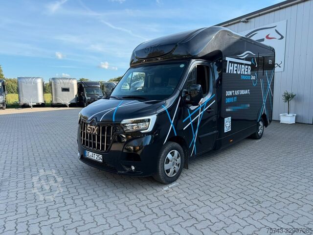 Camión de ganado RENAULT Master STX 3 Sitzer  Haras / Hengste