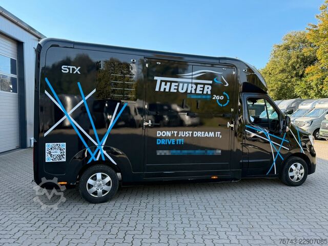 Camión de ganado RENAULT Master STX 3 Sitzer  Haras / Hengste