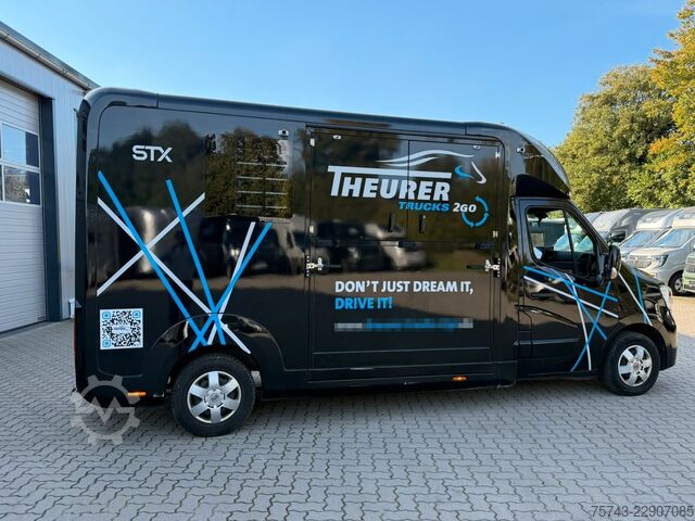 Camión de ganado RENAULT Master STX 3 Sitzer  Haras / Hengste