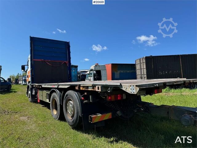 Châssis avec cabine Scania R420 6x2 Container Truck