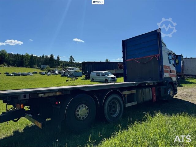 Châssis avec cabine Scania R420 6x2 Container Truck