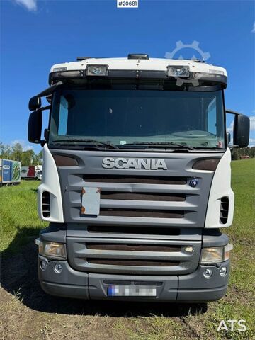 Châssis avec cabine Scania R420 6x2 Container Truck
