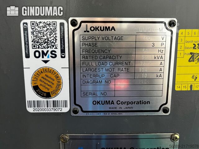 Okuma LU35-M Okuma LU35-M