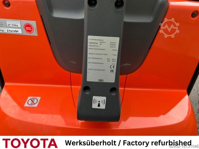 Pall staplare Toyota SWE 140, Akku 2024!