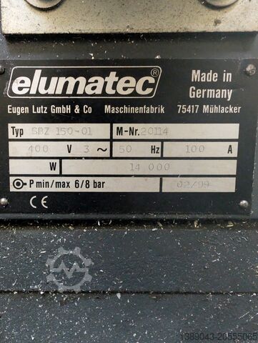 Centro de mecanizado de perfiles tipo SBZ 150-01 Elumatec SBZ 150
