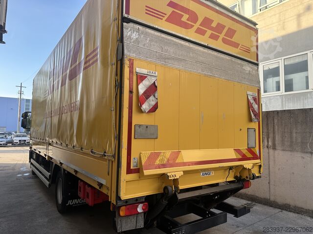 Flatbed truck with tarp Iveco Eurocargo ML 120E25 P EURO 6