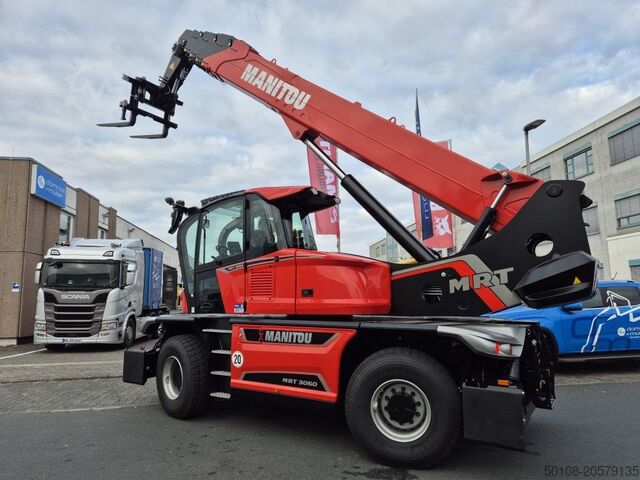 Dönebilen teleskopik forklift Manitou MRT 3060 Vision + AC