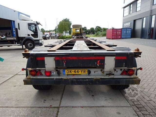 Kögel SW24 Container Chassis / 2x Extendable / BPW Dru