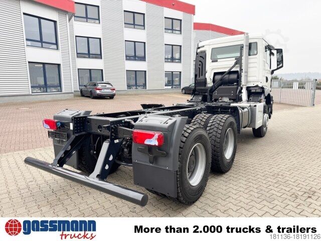 Podwozie ciężarówki MAN TGS 33.440 6x4 BB
