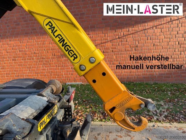 Roll-off tipper truck MERCEDES-BENZ 2643 6x2 Palfinger Lift-Lenkachse TÜV 10-26