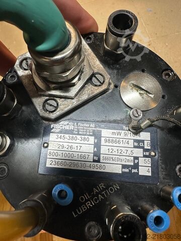 HÁHRAÐA RAFSNÚÐUNGUR FISCHER MFV-1224/50 HSK-C32 50,000 RPM