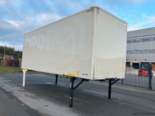 Maiņu virsbūves piekabe SPIER Wechselbrücke Koffer