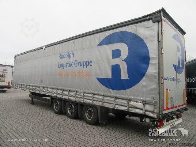 Открытый полуприцеп с тентом Schmitz Cargobull Curtainsider Mega Getränke