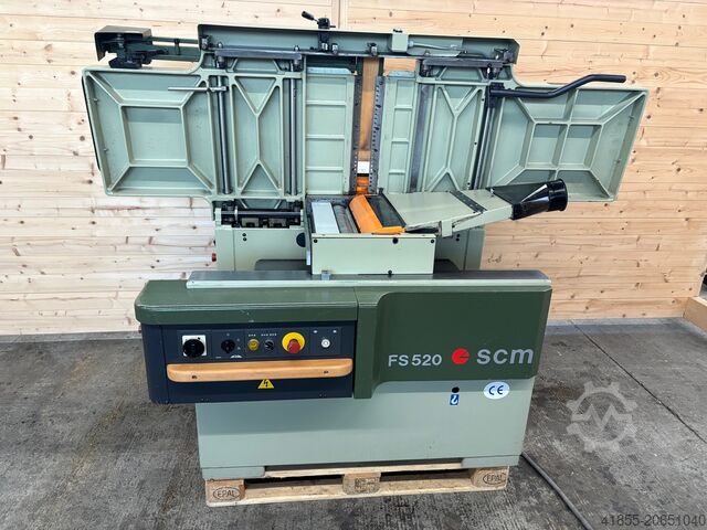 Jointer & thickness planer combined SCM FS 520 pneumat.Tischöffnung/Centrofix