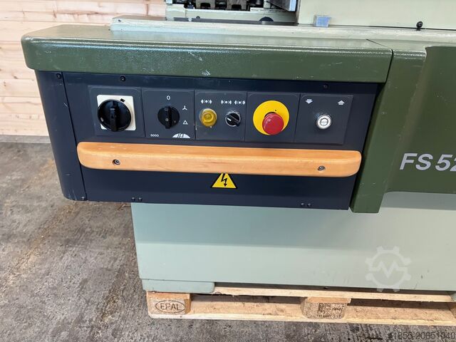 Jointer & thickness planer combined SCM FS 520 pneumat.Tischöffnung/Centrofix