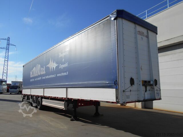 Curtain side semi-trailer Kässbohrer MEGA
