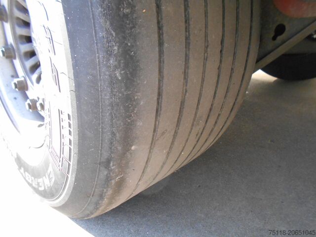 Curtain side semi-trailer Kässbohrer MEGA